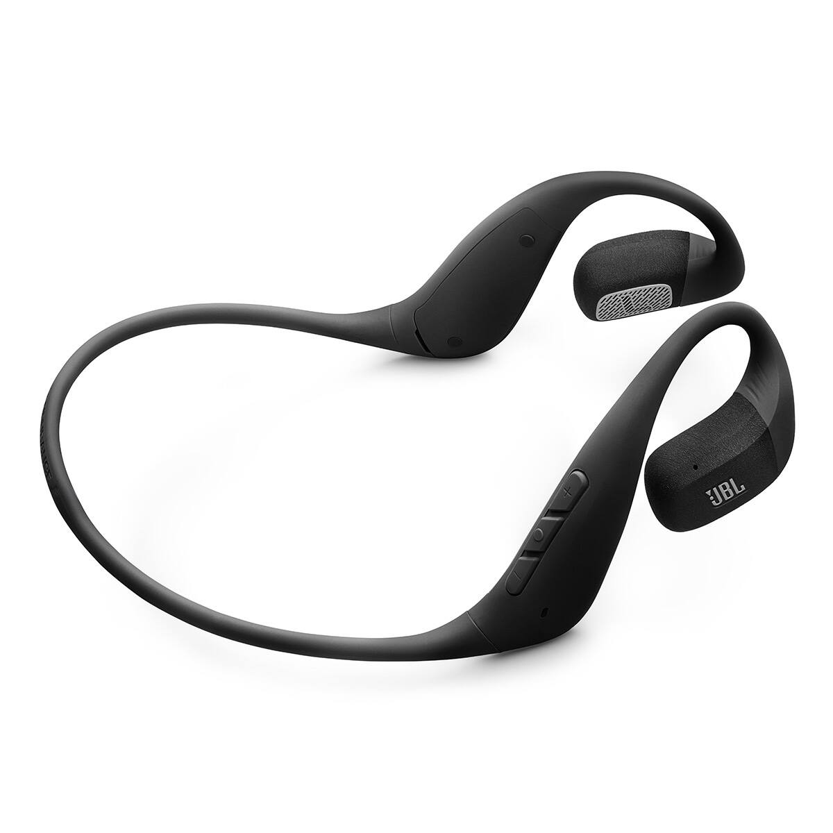 Alt View 9. JBL - JBL Endurance Pace True Wireless Over Ear Sports Headphones with Noise Cancellation (Black) - Black.