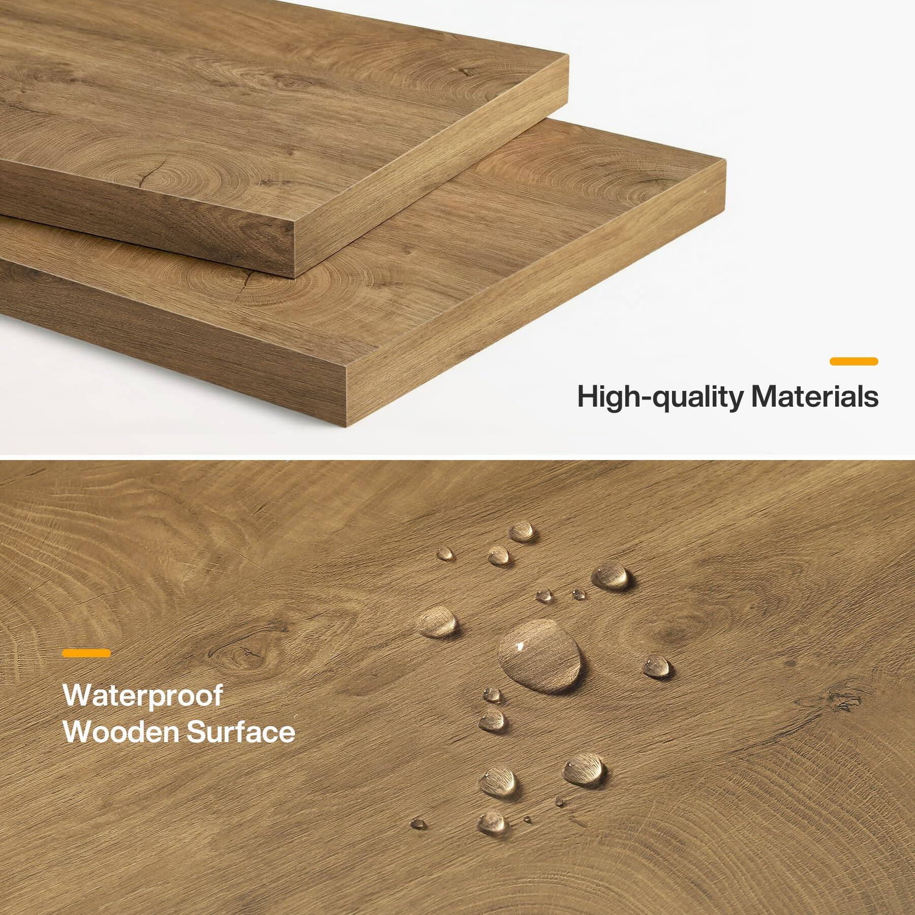 High-quality Materials

Waterproof Wooden Surface