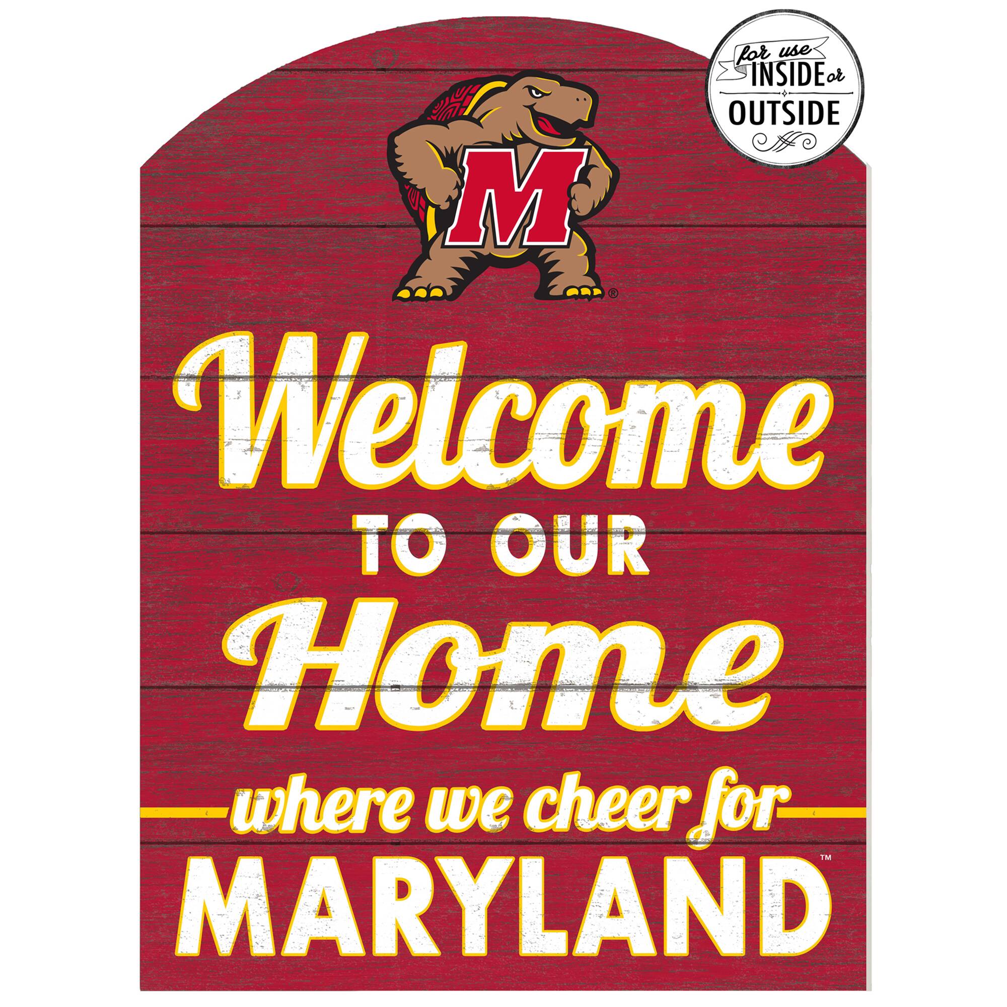 Maryland Terrapins 16'' x 22'' Marquee Sign