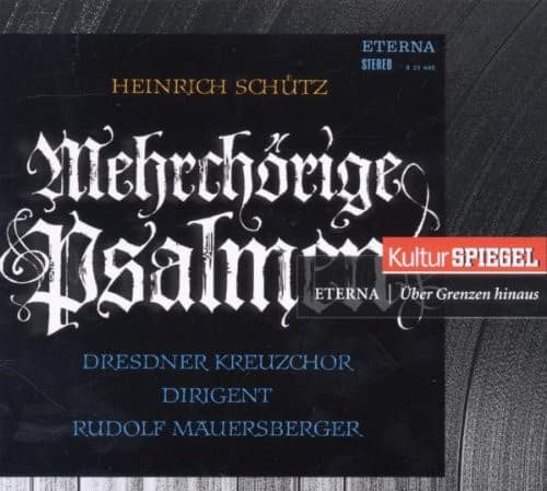Schutz - Spiegel-Ed.23 Kreuzchor  - COMPACT DISCS