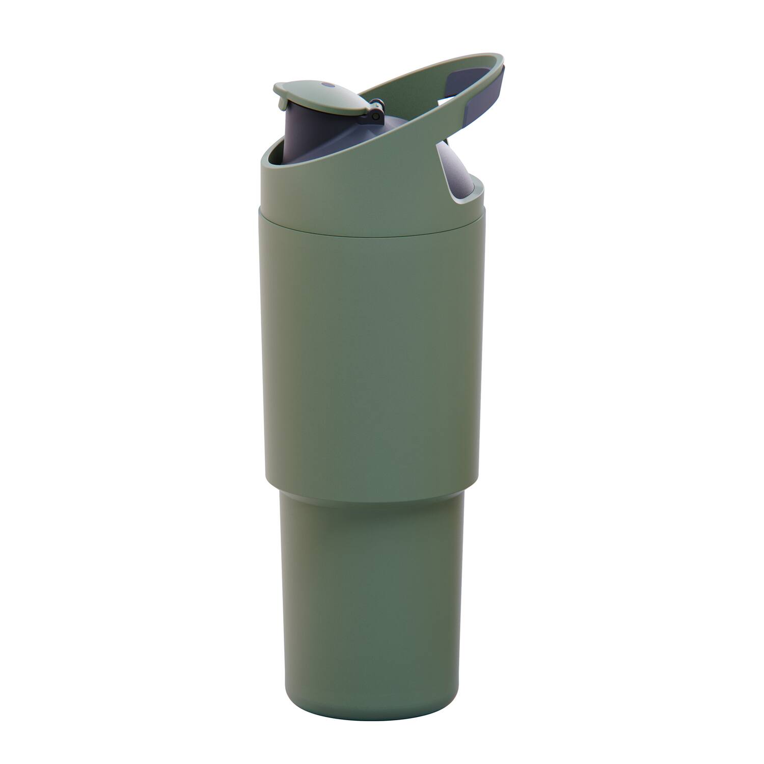 Alt View 7. Asobu - 32-Oz Cosmic Insulated Water Bottle - Basil Green.