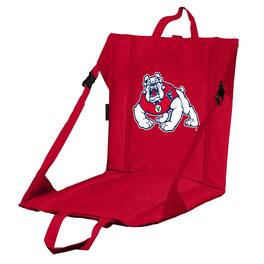 Logo Brands - Fresno State Bulldogs Stadium Seat - Red