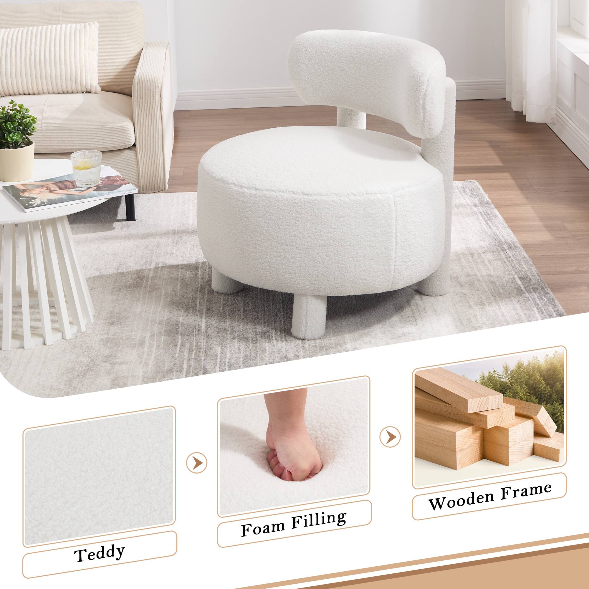 Teddy Foam Filling Wooden Frame