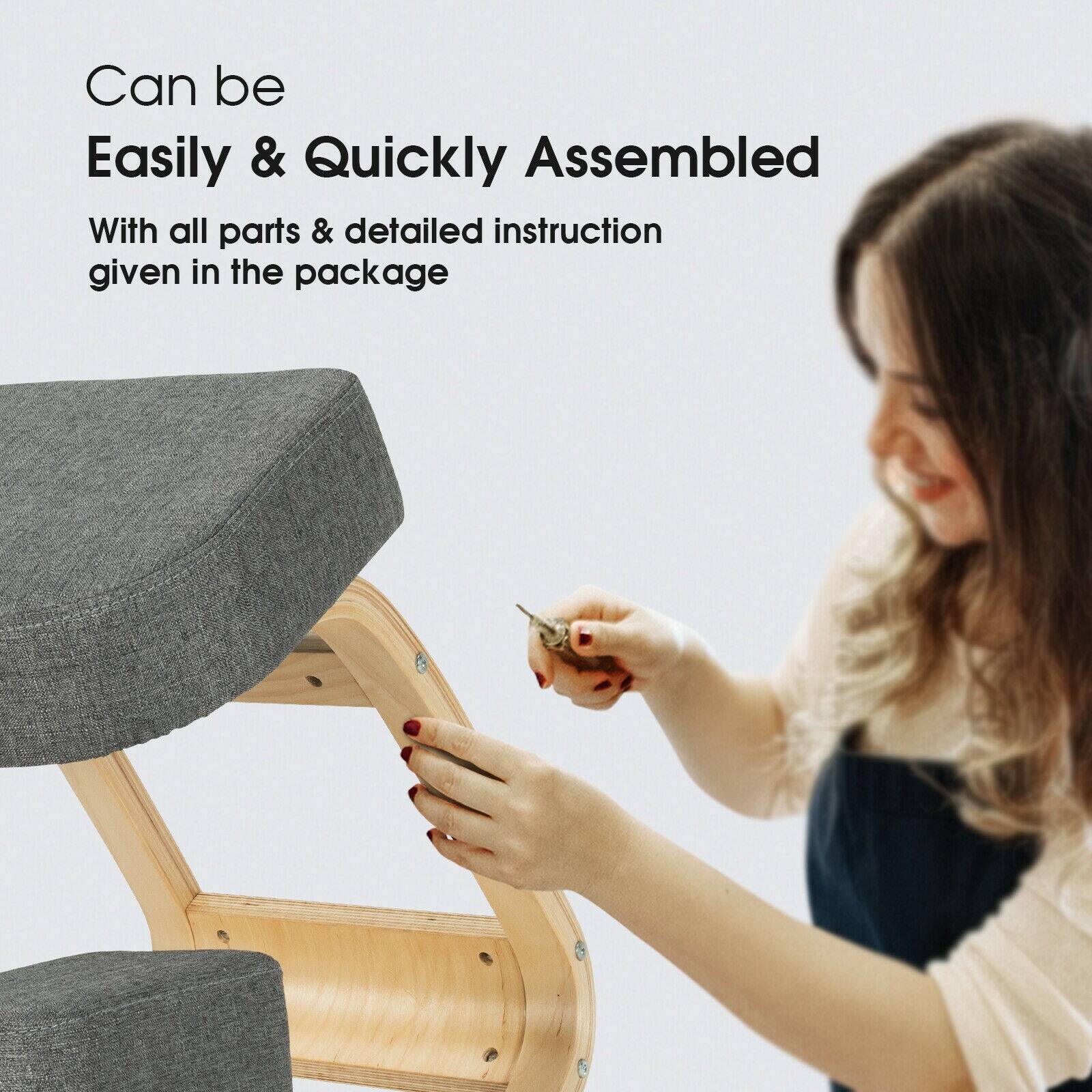 Can be Easily & Quickly Assembled  
With all parts & detailed instruction given in the package