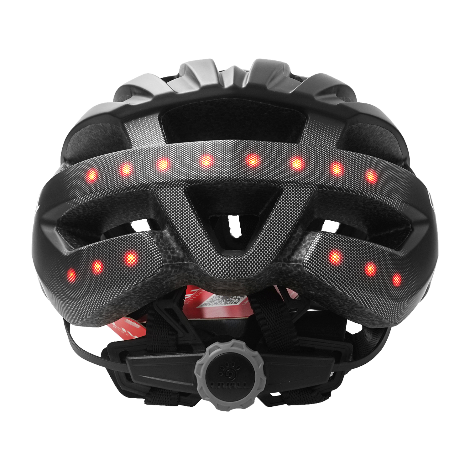 Alt View 4. LIVALL - LIVALL - MT1 Neo Smart Helmet with Bluetooth Speakers, Smart Lighting & Fall Detection with SOS Alert - Large - Black - Black.