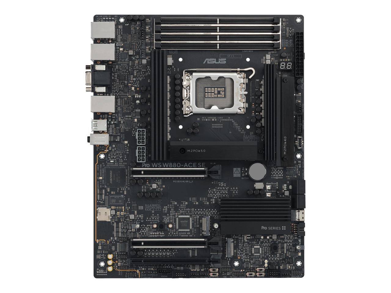 ASUS Pro WS W880-ACE SE  
M.2 PCIe 5.0  
PCIeX16 (x16)  
Pro SERIES