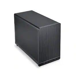 Lian Li - A3X.US mATX 26.3L micro form factor chassis- Supports up to 360 radiator and 10 x 120mm fans - Black