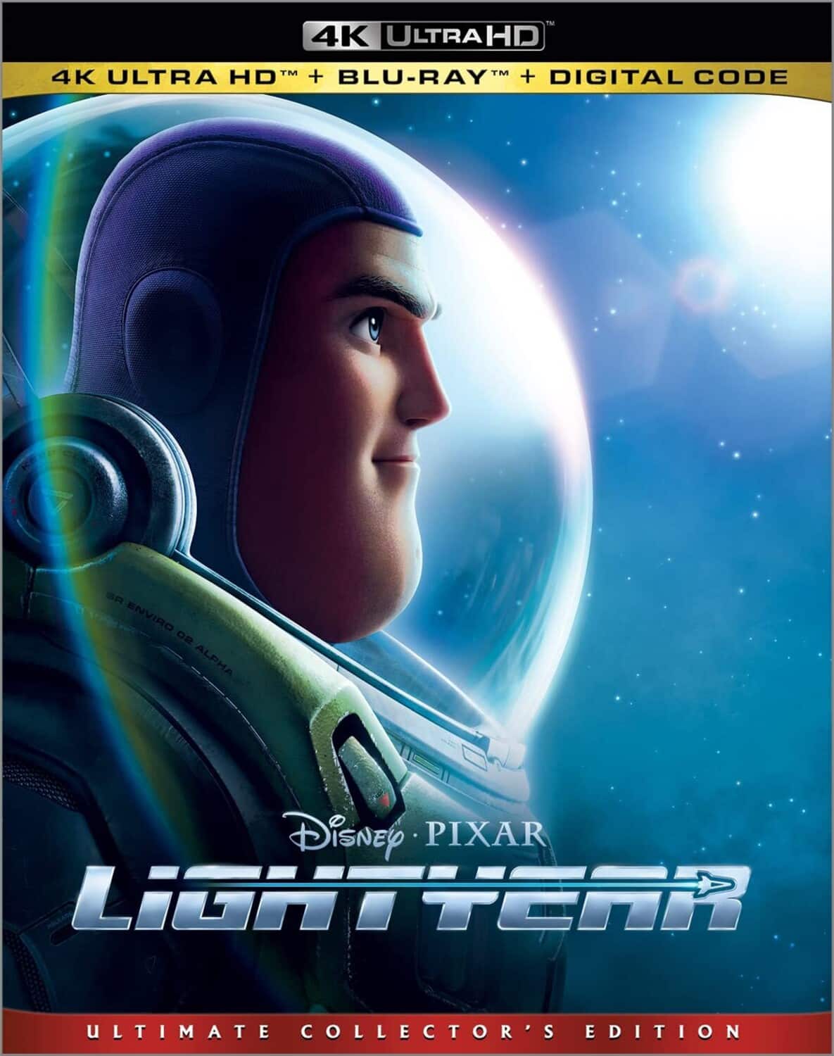 Front. Lightyear   - 4K Blu-Ray.