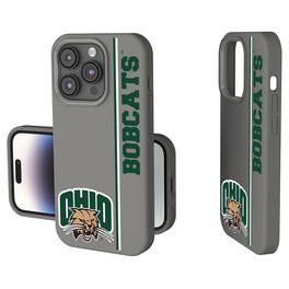 Keyscaper - NCAA - Ohio Bobcats iPhone Soft Touch Case - 14 - Gray