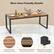 More User-Friendly Details
1.4" Wooden Slats
Eliminate standing water
Extra Metal Crossbars
Enhance overall sturdiness
Adjustable Foot Pads
Safeguard overall stability