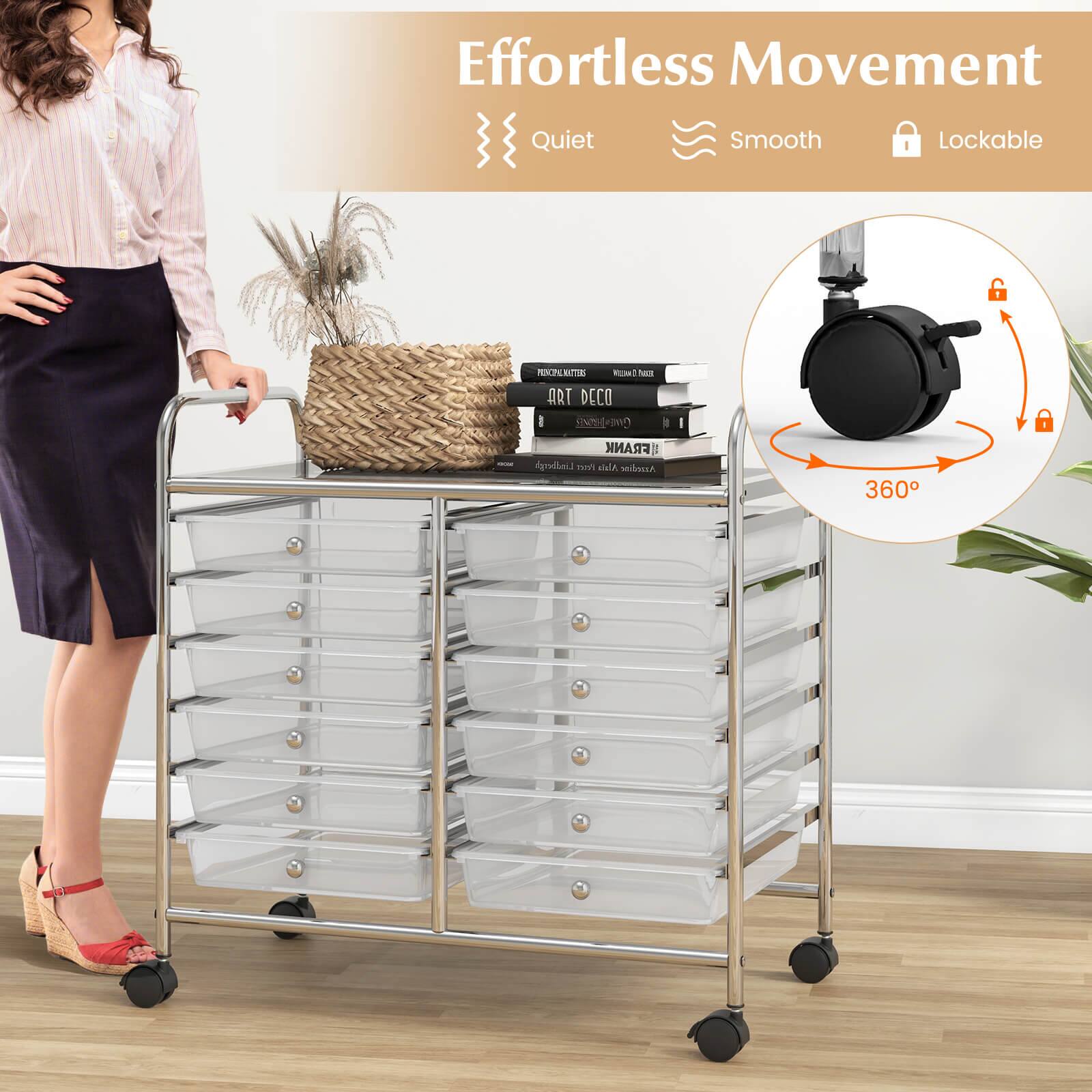 Effortless Movement Quiet Smooth Lockable 360°