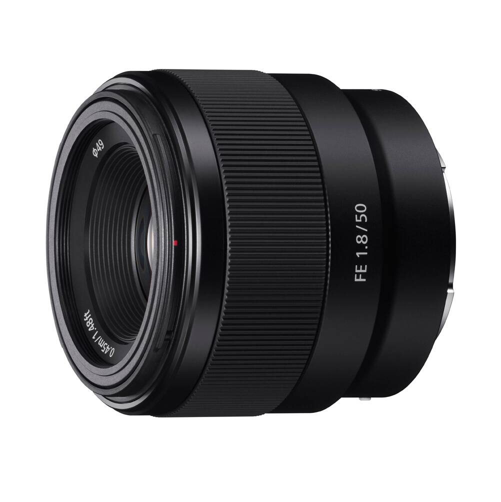 Sony FE 50mm f/1.8 Lens with 64GB Memory Card Bundle - Best Buy
