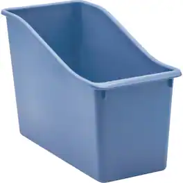 Teacher Created Resources - Slate Blue Plastic Book Bin
