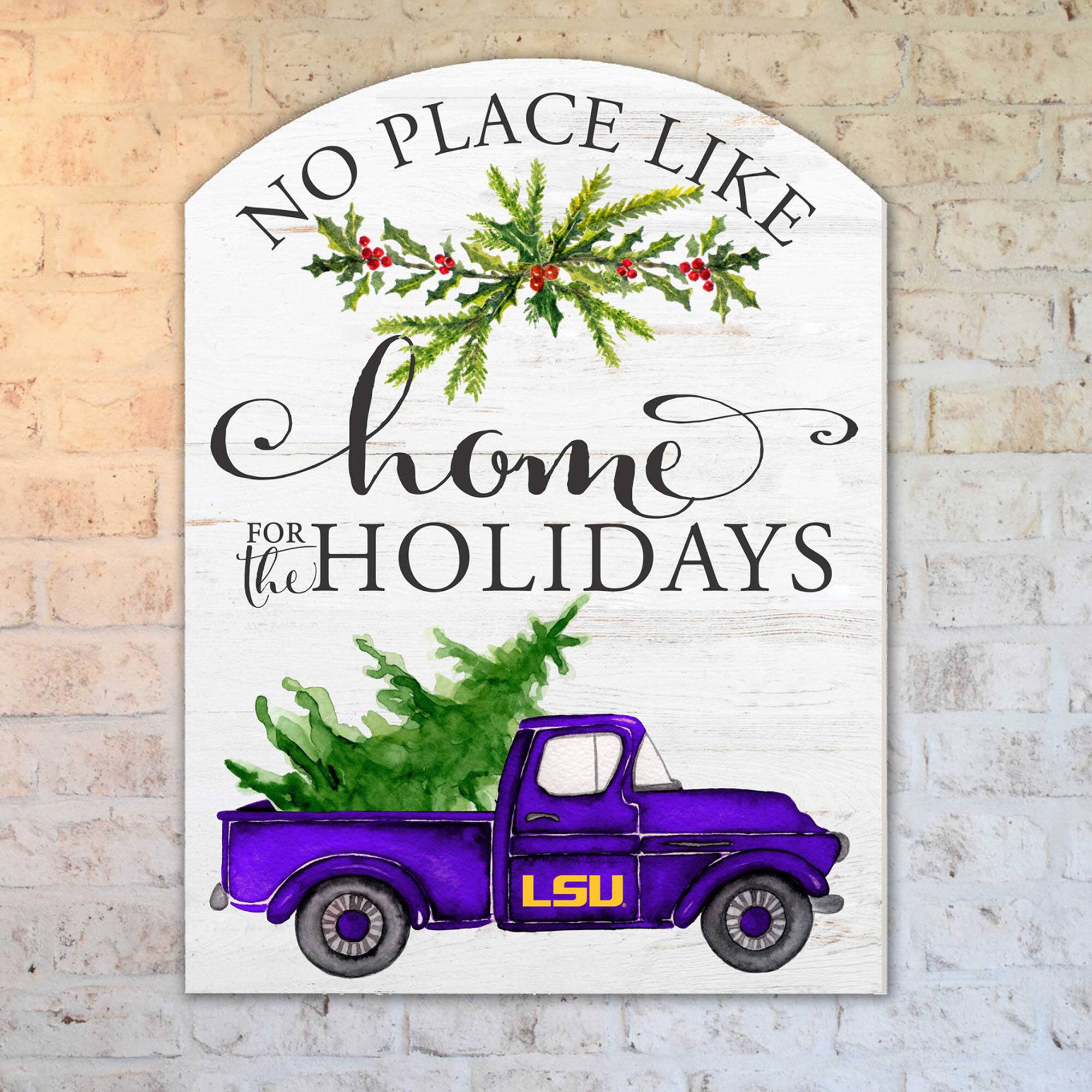 NO PLACE LIKE  
home  
FOR THE HOLIDAYS  

LSU