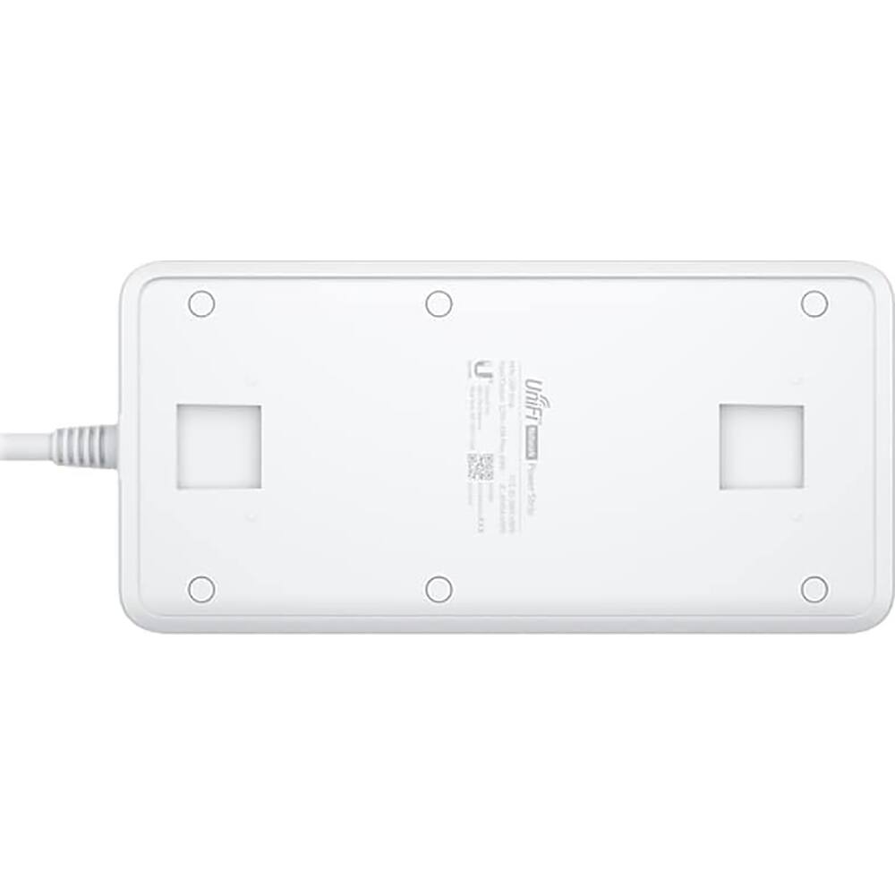 Alt View 2. Ubiquiti - Smart Power Strip 6 Port USP-Strip-US - White.