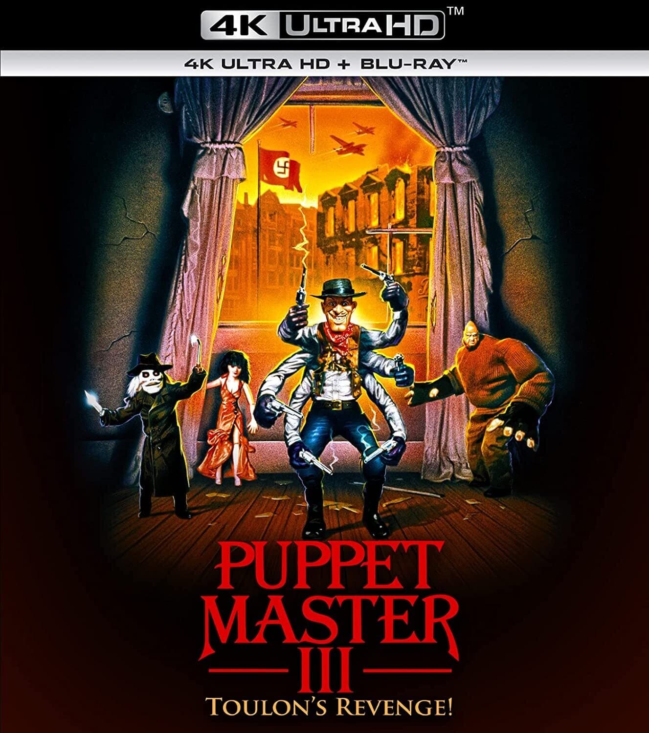 Puppet Master III: Toulon's Revenge  - 4K Blu-Ray