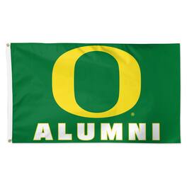 WinCraft - Oregon Ducks 3' x 5' Single-Sided Deluxe Alumni School Supporter Flag - Multicolor