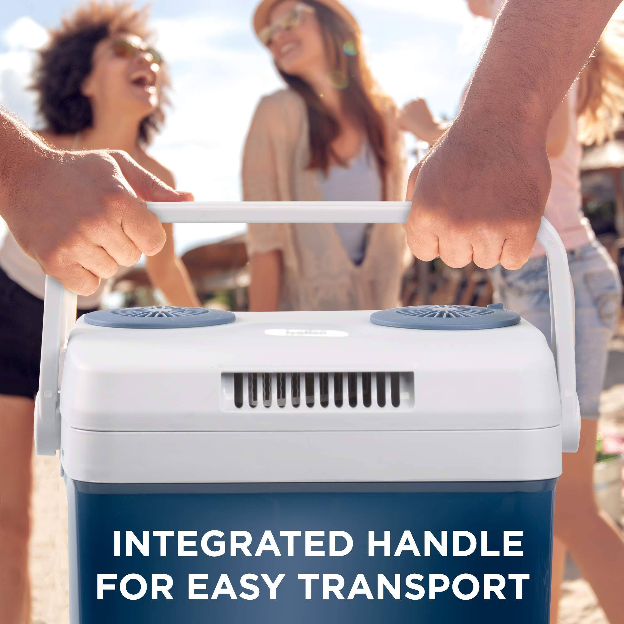 Ivation Electric Cooler & Warmer, 27 Qt (25L) Portable Fridge with