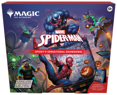 shop deals on mtg spider-man commander deck Wizards of The Coast Magic: The Gathering | Marvel's Spider Man Scene Box D45310000