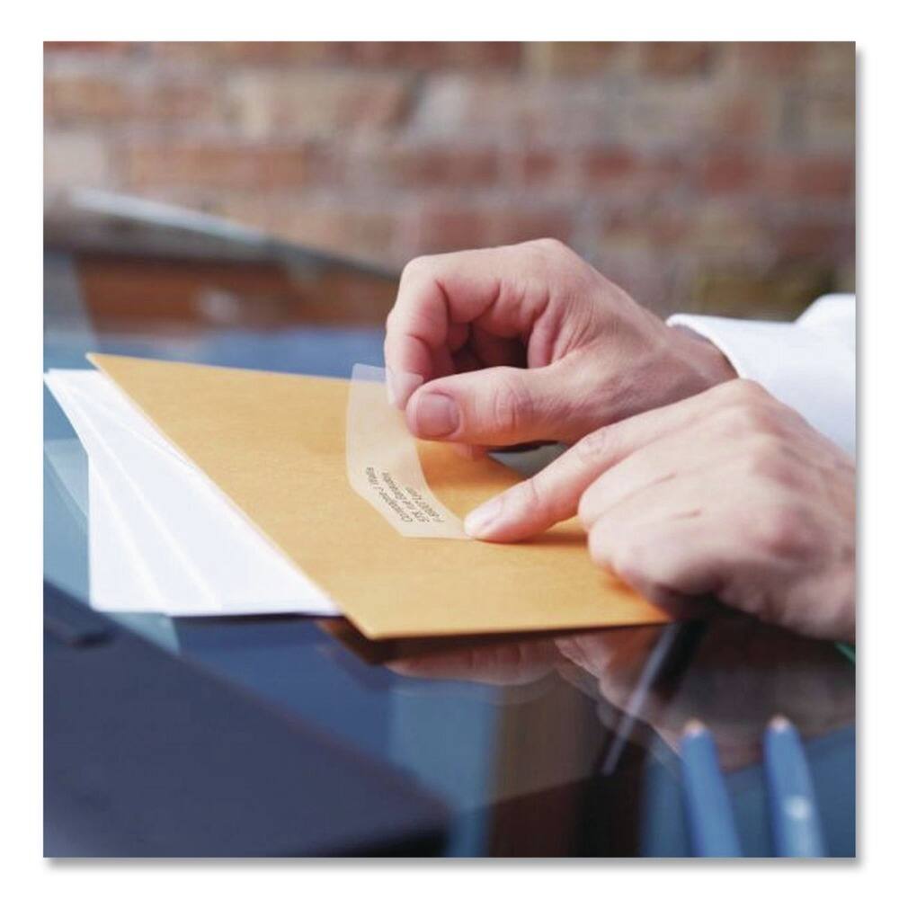 Angle. DYMO - DYMO 30254 LabelWriter 1.12 in. x 3.5 in. Address Labels - Clear (1/Box) - Clear.