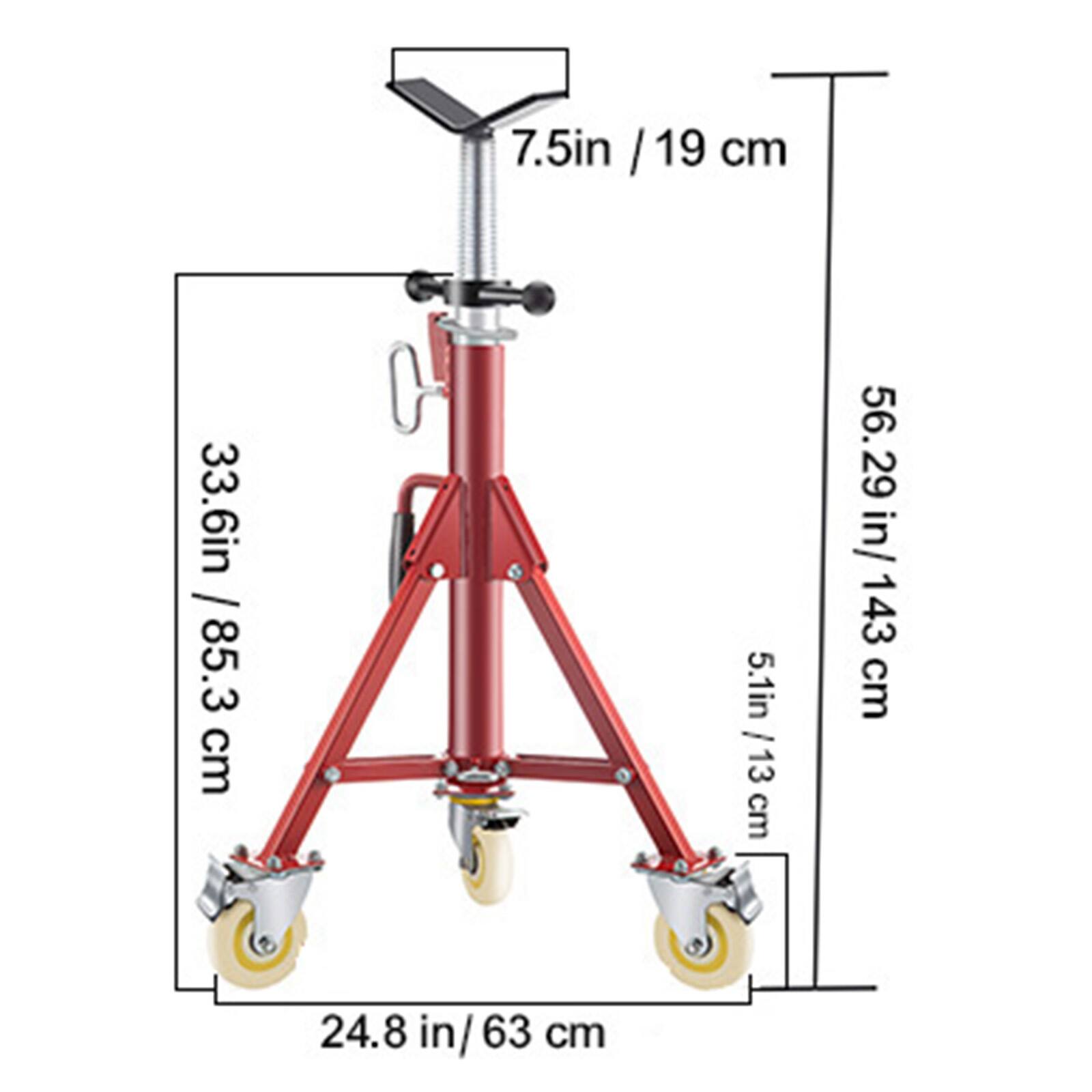 7.5in / 19 cm  
33.6in / 85.3 cm  
5.1in / 13 cm  
56.29 in / 143 cm  
24.8 in / 63 cm