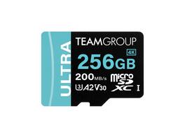 Team Group - Team 256GB microSDXC U3, Up to 200MB/s, for Nintendo Switch, Steam Deck, ROG Ally (TULMSDX256GIA2V3022503)