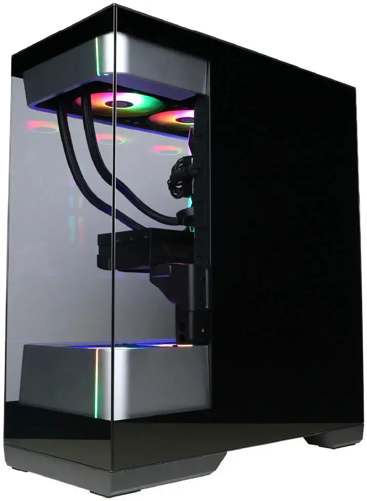 Alt View 14. CyberPowerPC - Gamer Supreme Gaming Desktop - Intel Core Ultra 9 285K - 64GB Memory - NVIDIA GeForce RTX 5070 Ti 16GB - 2TB PCIe 4 SSD - Black.