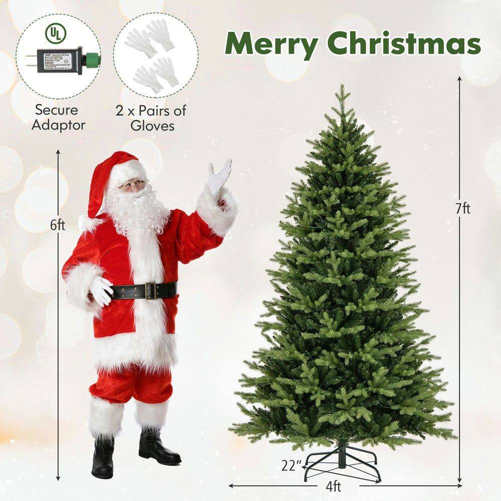 Merry Christmas

Secure Adaptor  
2 x Pairs of Gloves  
6ft  
7ft  
22"  
4ft