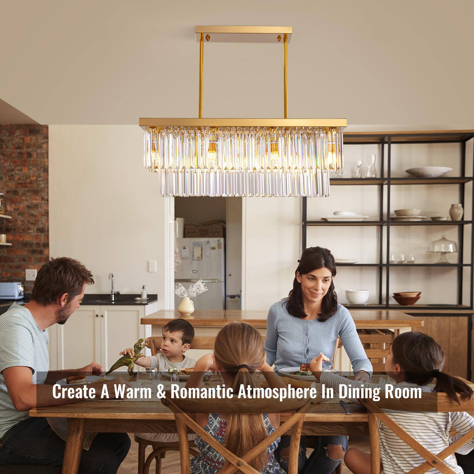 Create A Warm & Romantic Atmosphere In Dining Room