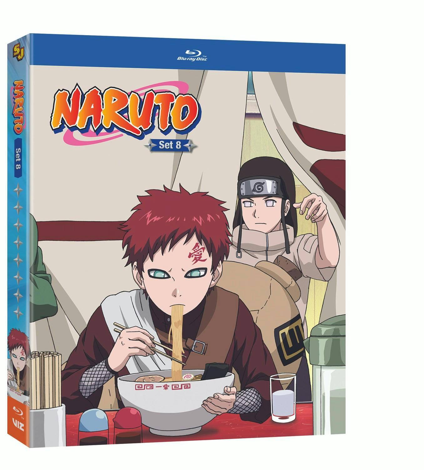 Angle. Naruto: Set 8 (Blu-ray Set) [Blu-ray].
