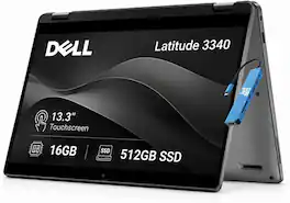 Dell - Upgraded - Latitude 13 3340 2-in-1 13.3 FHD Touchscreen Business Laptop - Intel Core i5 - 16GB RAM - 512GB SSD - Backlit - Win11Pro - Titan Gray
