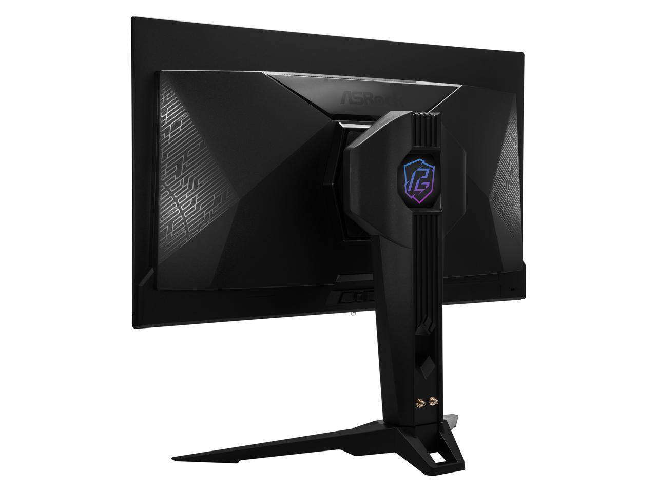 Alt View 5. ASRock - ASRock Phantom Gaming 27" QHD 360Hz 0.03ms OLED Monitor, FreeSync Premium Pro, HDR400, Adjustable Stand - Black.