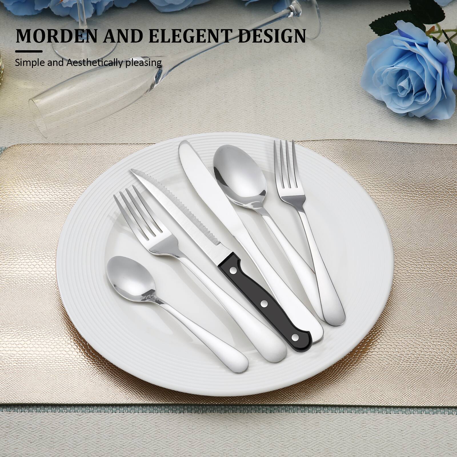Morden and Elegant Design  
Simple and Aesthetically pleasing