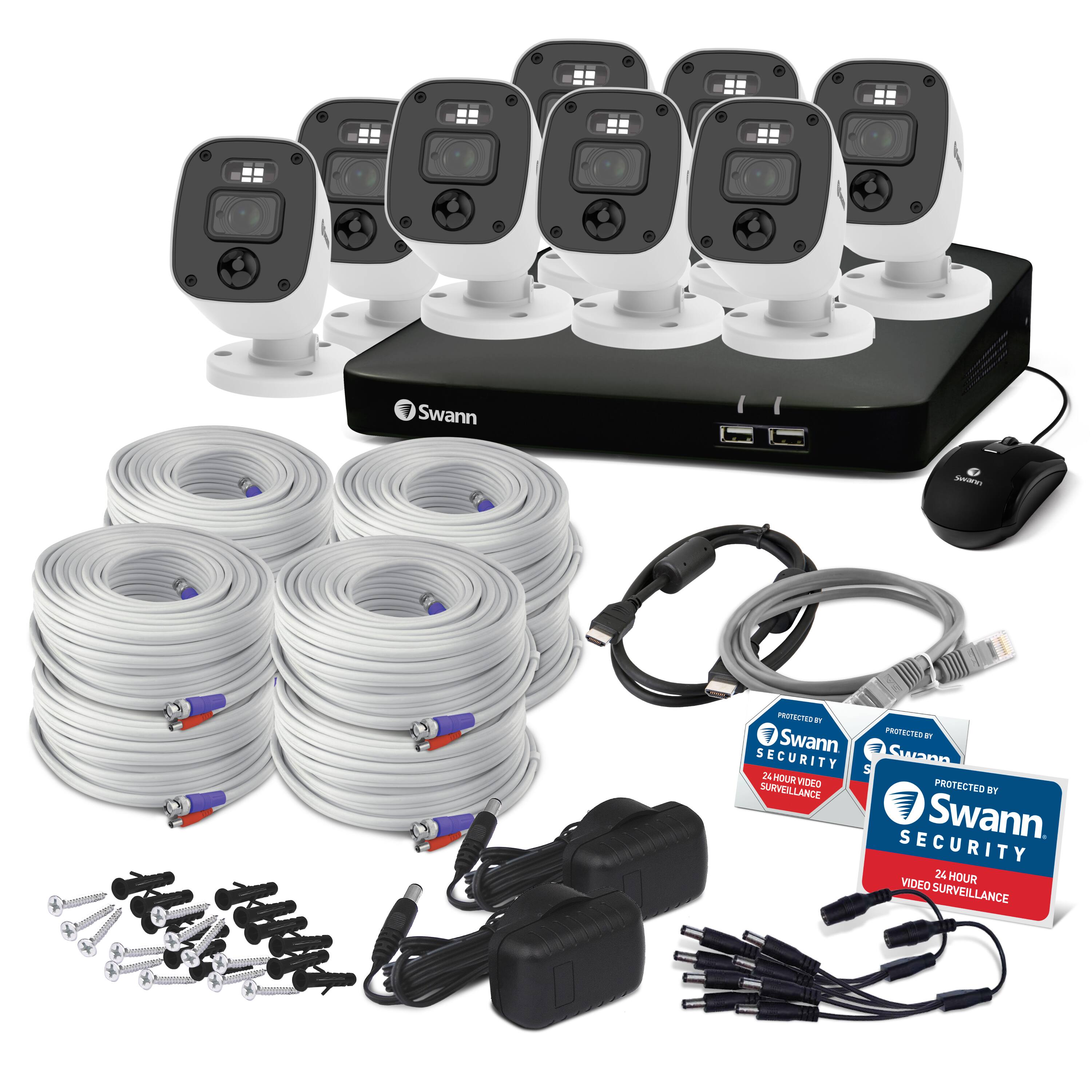 Swann SECURITY 24 HOUR VIDEO SURVEILLANCE, Swann SECURITY 24 HOUR VIDEO SURVEILLANCE