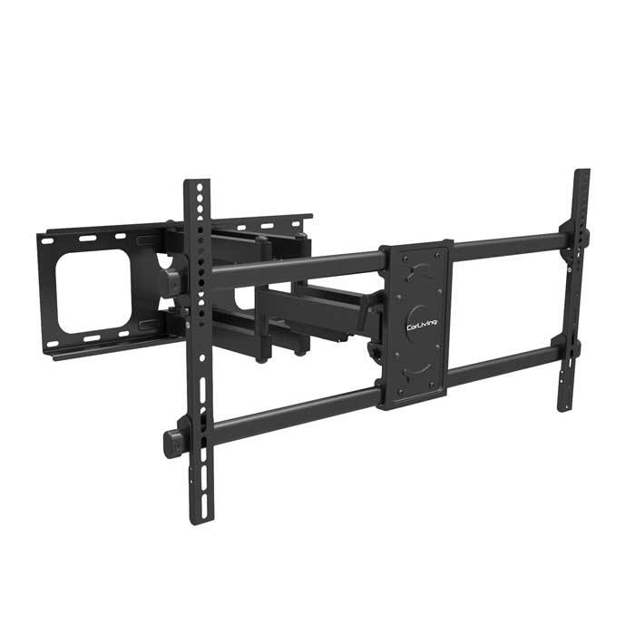 Front. CorLiving - CorLiving Full-Motion H-frame Wall Mount for 40" - 90" TVs - Black.