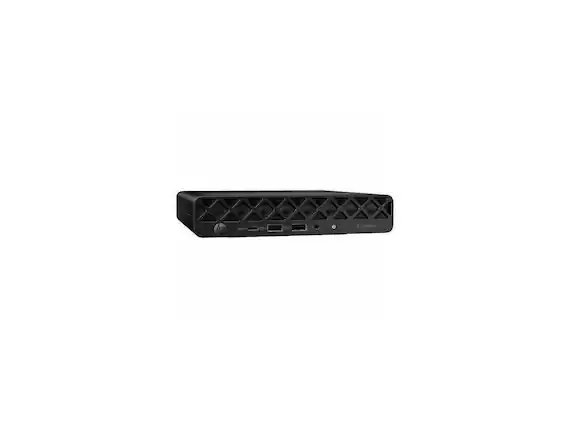 Front. HP - HP EliteDesk 8 G1i SFF Desktop Computer U7 265T vPro 64GB 1TB W11P BQ4C2UTABA - Black.