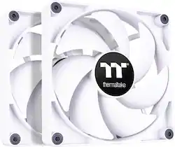 Thermaltake - CT120 PC Cooling Fan (2-Pack) - White - Front_Zoom