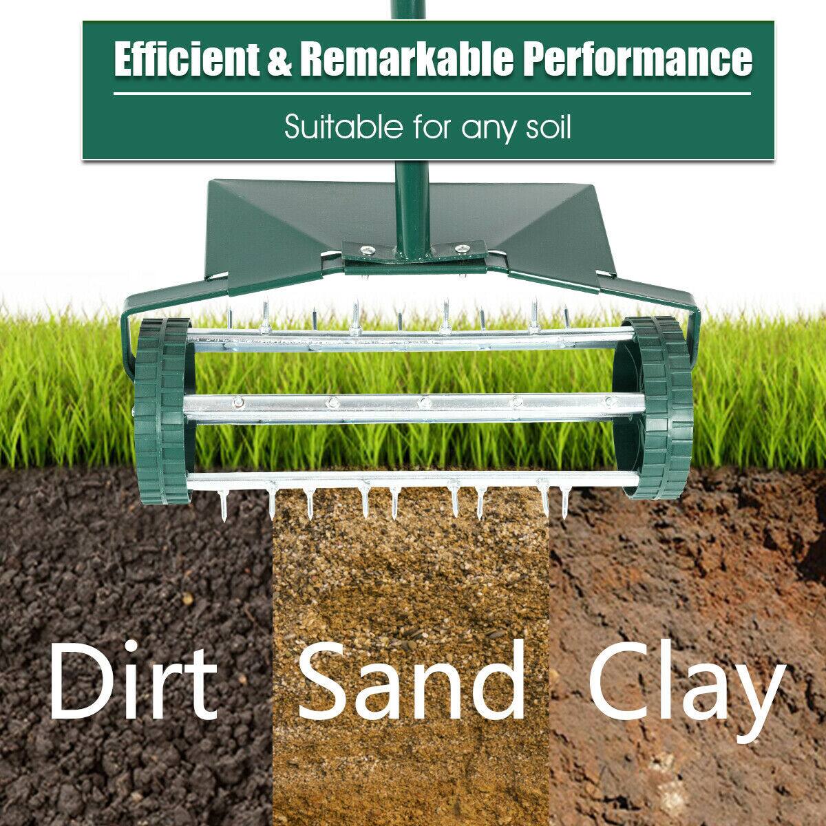 Efficient & Remarkable Performance  
Suitable for any soil  

Dirt  
Sand  
Clay