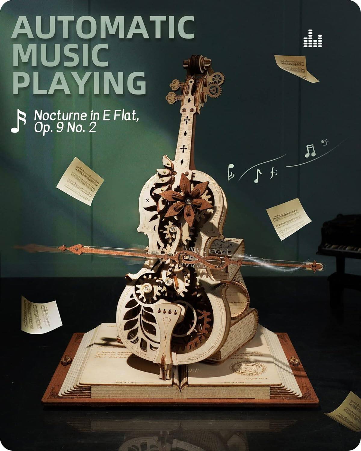 AUTOMATIC MUSIC PLAYING  
Nocturne in E Flat, Op. 9 No. 2
