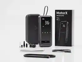 Denvix - MotorX Tire Inflator Portable Air Compressor - Black