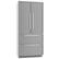 Angle. Miele - Miele KFNF 9959 iDE 36" PerfectCool Bottom Mount French Door Refrigerator (Panel Ready) - Panel Ready.