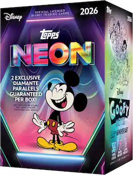 2026 Topps Disney Neon Value Blaster Box