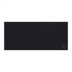 Front. Logitech - G840 Cloth Gaming Mouse Pad with Rubber Base (Extra Large) - Black.