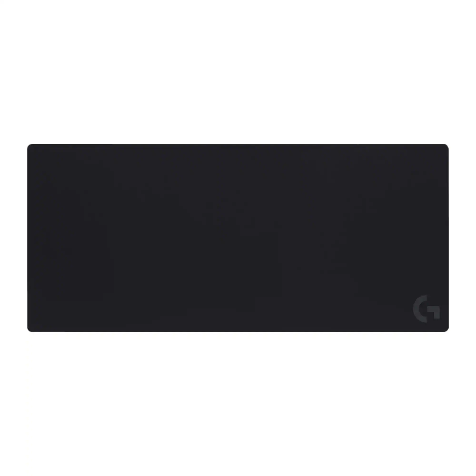 Front. Logitech - G840 Cloth Gaming Mouse Pad with Rubber Base (Extra Large) - Black.