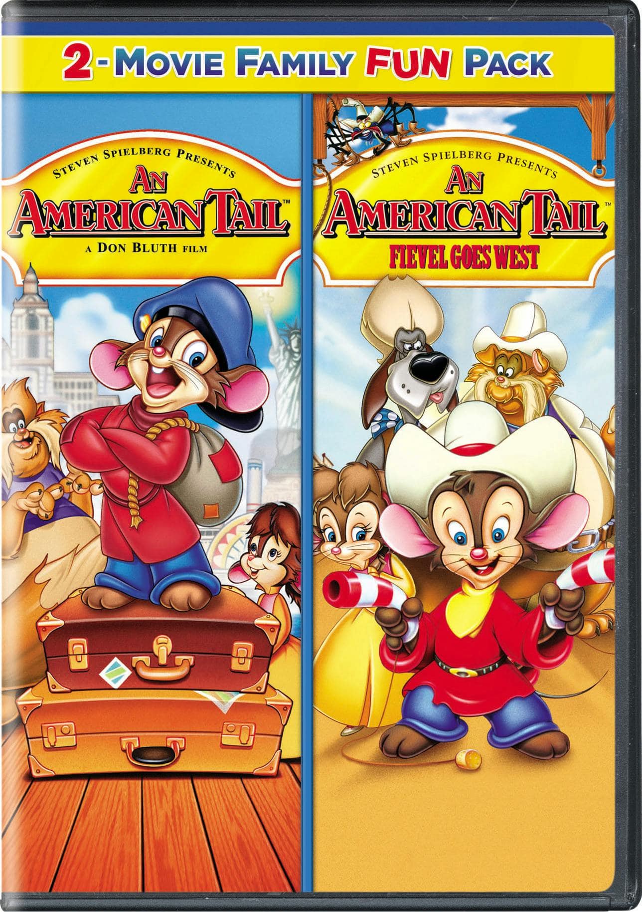 An American Tail/An American Tail - Fievel Goes West (DVD Double Feature) [DVD]