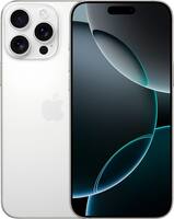 Apple - iPhone 16 Pro Max 512GB - Apple Intelligence - White Titanium (Verizon) - Front_Zoom