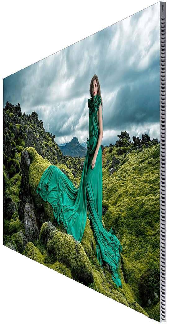 Alt View 18. Samsung - 114” Class MICRO LED Smart TV (2024) - Monolith Silver.