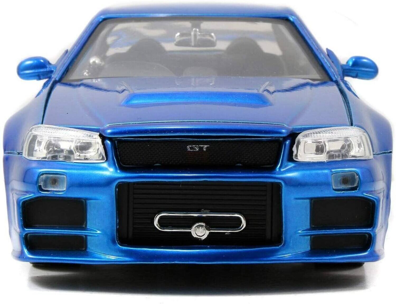 Alt View 1. Jada Toys - Jada Toys - 1:24 Fast & Furious 2 - Brian's '02 Nissan Skyline GT-R R34   - Collectibles - Multicolor.