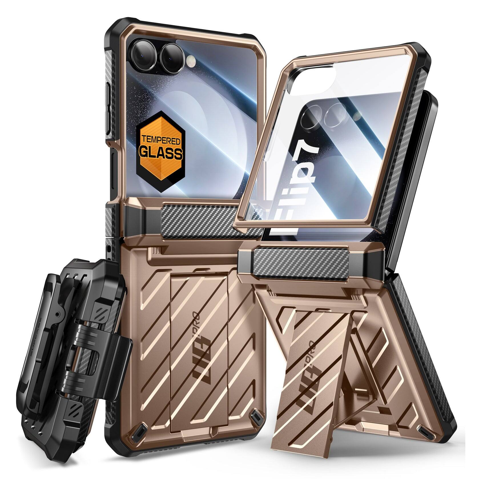 SUPCASE Galaxy Z Flip7 Unicorn Beetle PRO Rugged Case with