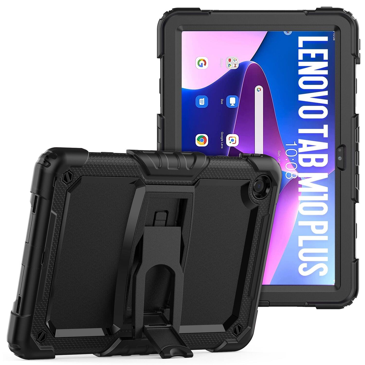 Alt View 16. SaharaCase - Defence Series Case for Lenovo Tab M10 Plus (3rd Gen) - Black.